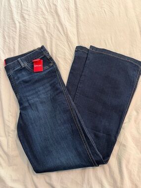 SPANX “Midnight shade” Flare Jeans